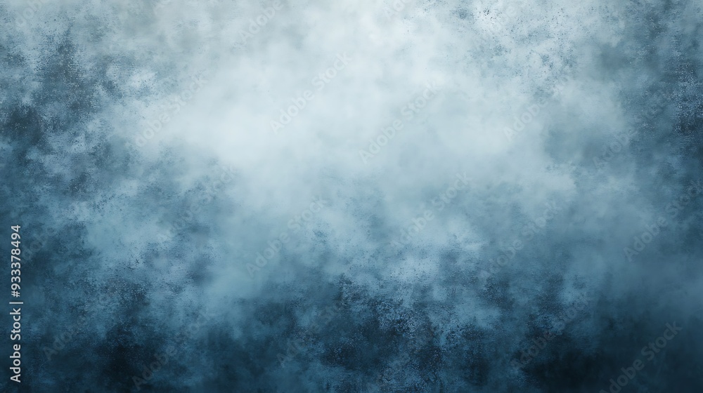 Fototapeta premium Abstract Blue and Grey Watercolor Background