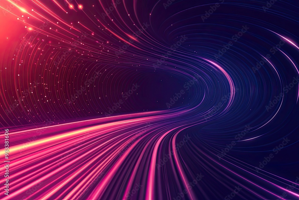 Horizontal speed lines background Horizontal speed lines background