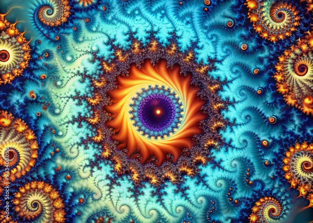 Infinite Mandelbrot Set Echoes Infinite Mandelbrot Set Echoes