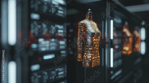 Fashion visuals highlight the fusion of advanced technology in the industry, ranging from innovative smart textiles to digital design techniques and groundbreaking advancements.