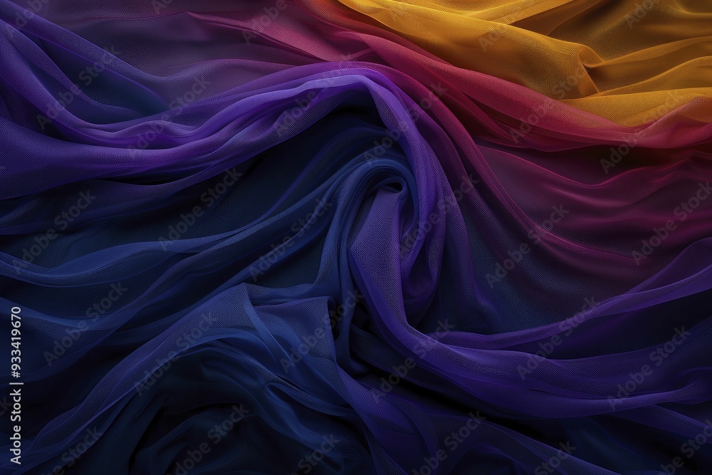 Obraz premium Trendy digital designs showcase vibrant hues and dynamic patterns that grab attention and exude a lively spirit, reflecting contemporary energy in both digital art and fashion.