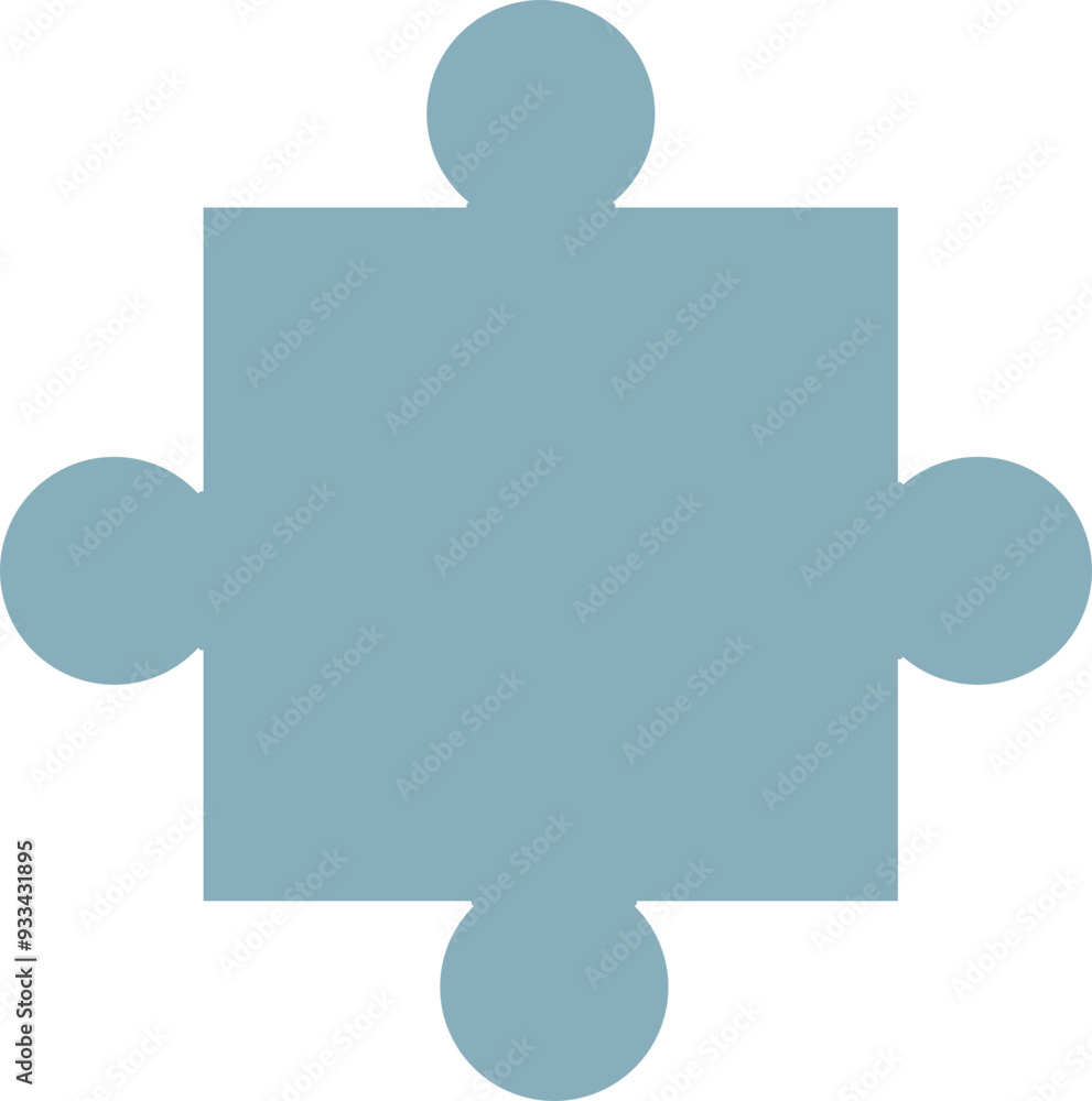 A single blue puzzle piece, symbolizing uniqueness or a missing element in a larger picture. A single blue puzzle piece, symbolizing uniqueness or a missing element in a larger picture.
