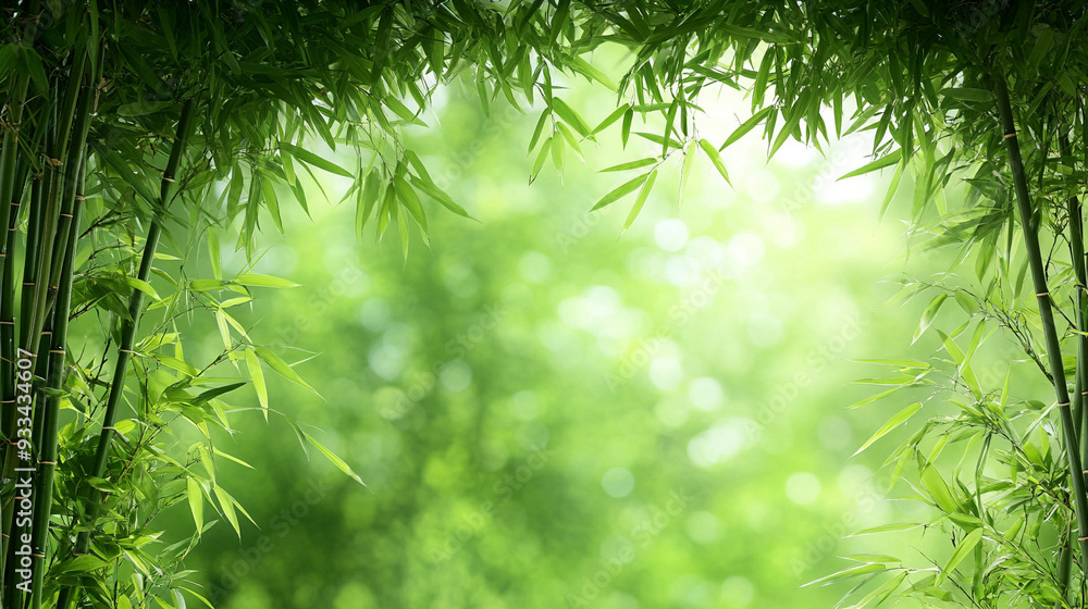 bamboo grove with trunks in sharp focus, while the background is softly blurred, creating a peaceful and natural atmosphere. Ideal for themes of tranquility, nature, and growth bamboo grove with trunks in sharp focus, while the background is softly blurred, creating a peaceful and natural atmosphere. Ideal for themes of tranquility, nature, and growth