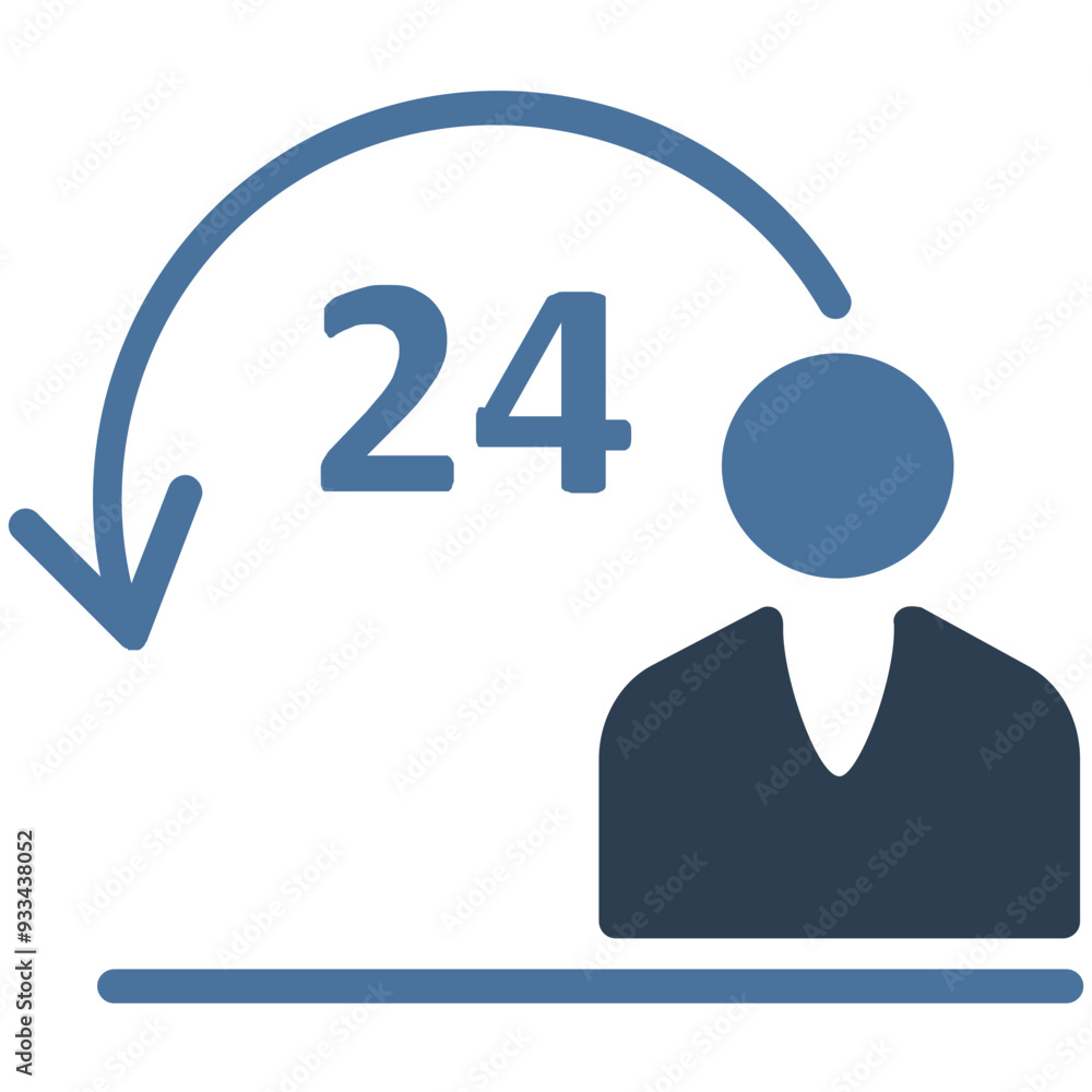 Full Service vector icon in isolated background Full Service vector icon in isolated background