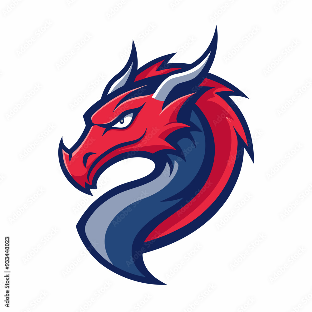 Dragon art vector illustration Dragon art vector illustration