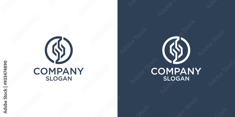 letter s abstract geometry logo vector design letter s abstract geometry logo vector design