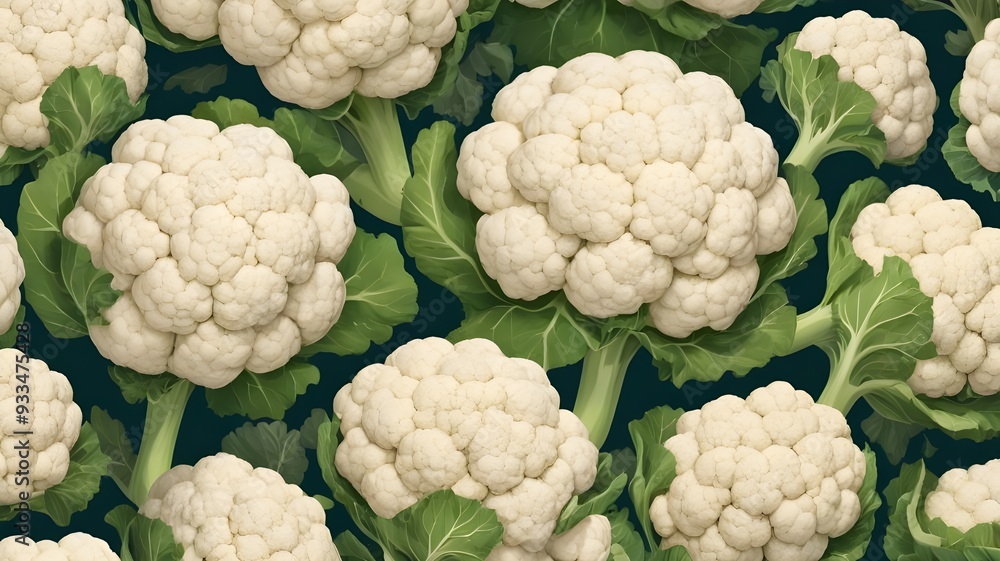 Cauliflower background, texture, pattern Cauliflower background, texture, pattern
