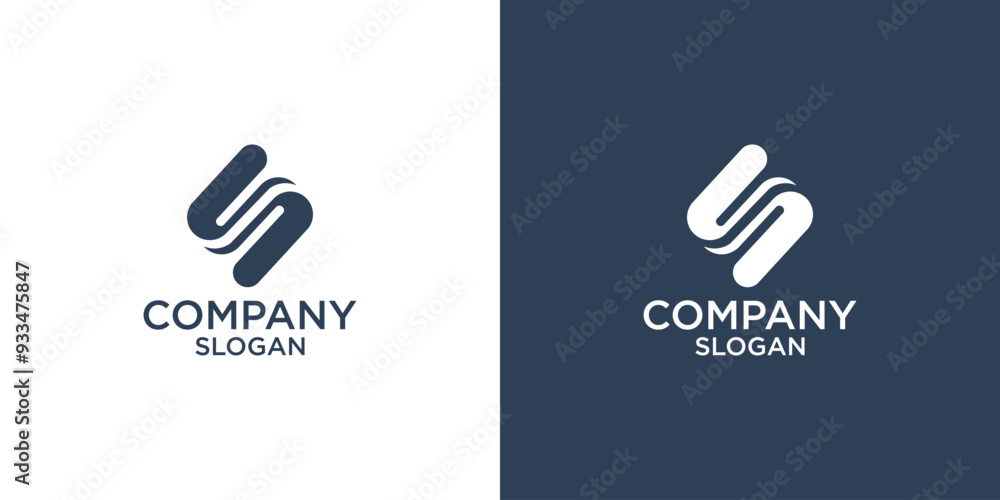 letter s abstract geometry logo vector design letter s abstract geometry logo vector design