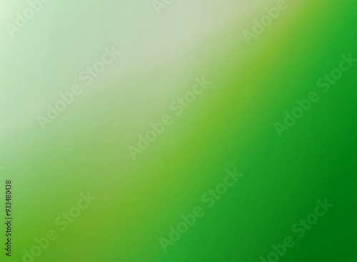 Abstract trendy colorful gradient light dark green bright paper luxury wallpaper. Noisy grainy texture background