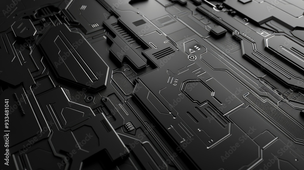 an abstract black / grey background that looks technical and would work for a innovative gym brand .generative ai an abstract black / grey background that looks technical and would work for a innovative gym brand .generative ai