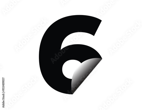 6 text design vector template	
