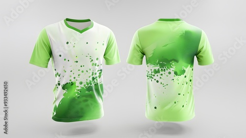 t shirt isolated on white