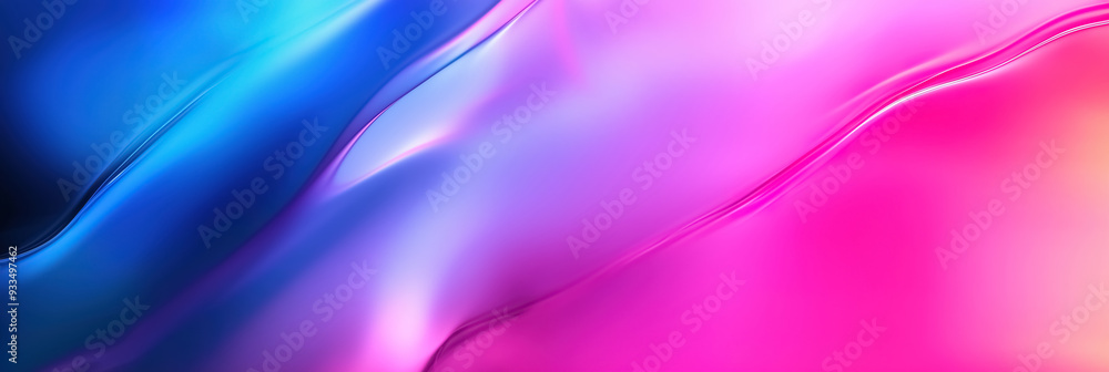 custom made wallpaper toronto digitalBlurred neon glow black, blue, pink and purple colors flow gradient background