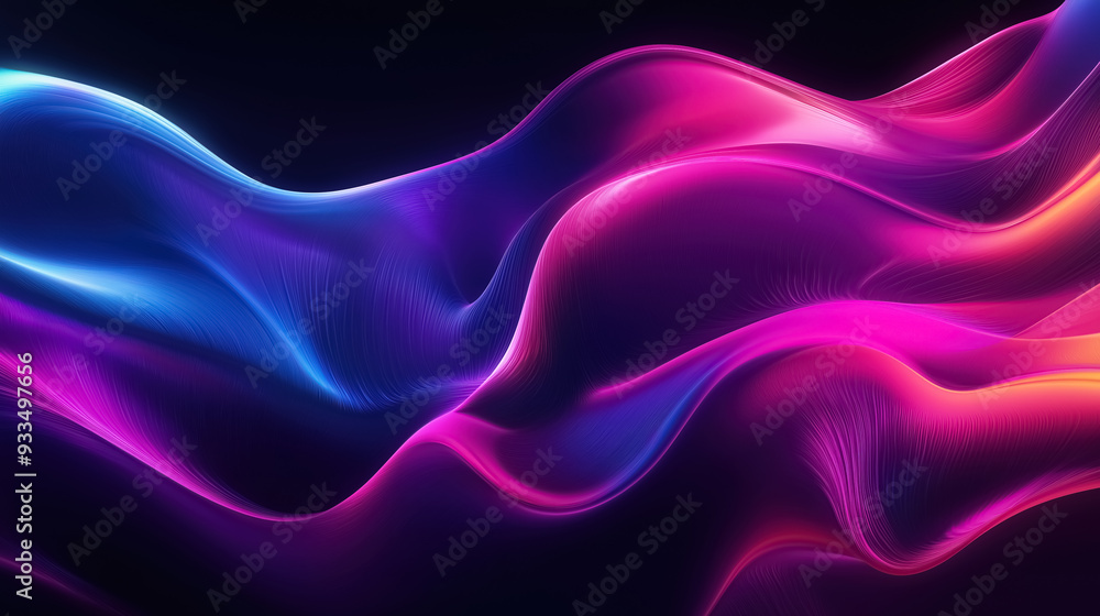 An abstract background with fluid, flowing gradients blending vibrant colors such as deep purples, neon blues, and rich pinks, creating a smooth, liquid-like texture An abstract background with fluid, flowing gradients blending vibrant colors such as deep purples, neon blues, and rich pinks, creating a smooth, liquid-like texture