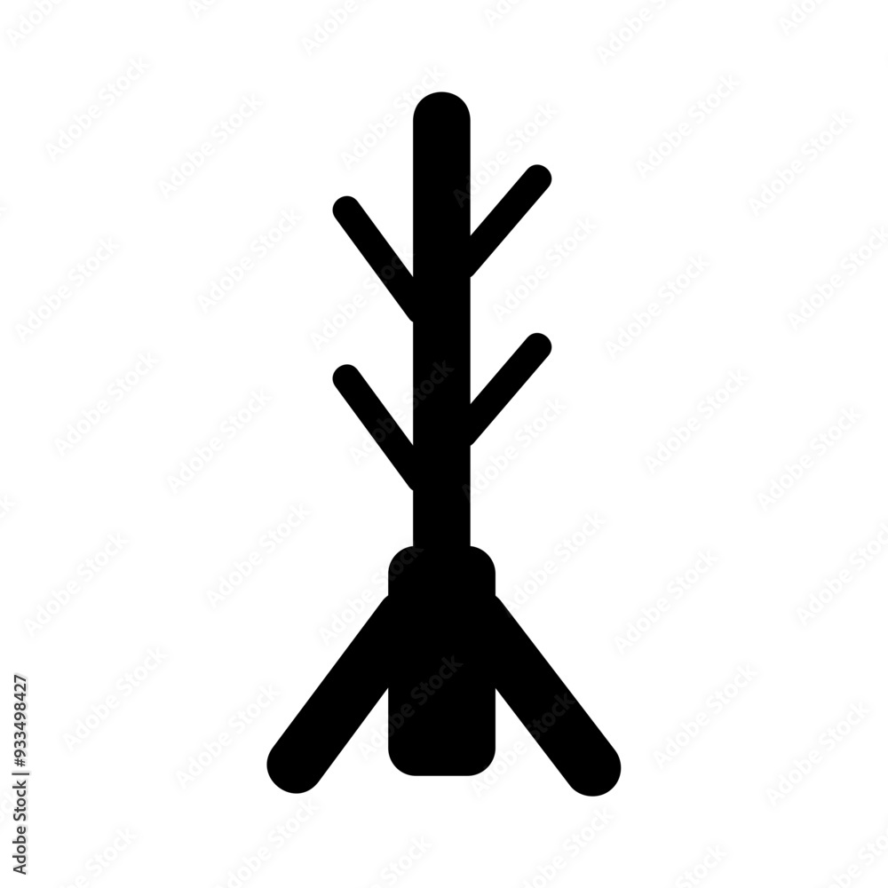 Fototapeta premium simple wardrobe tree