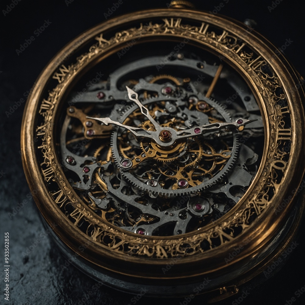 Obraz premium The significance of horological craftsmanship in creating high-quality watches