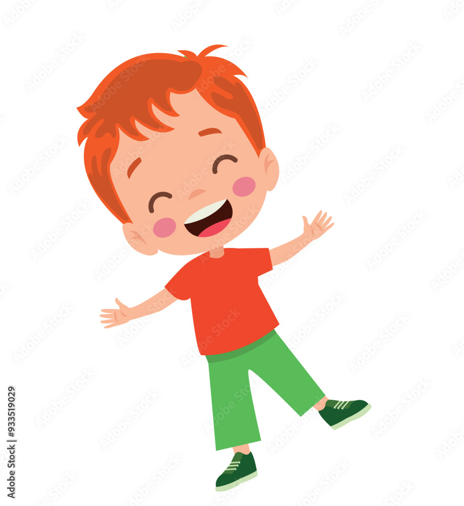 vector illustration of students in different postures vector illustration of students in different postures