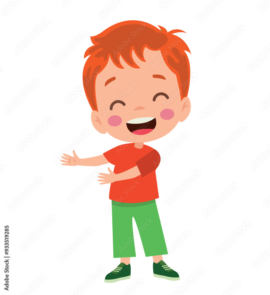vector illustration of students in different postures vector illustration of students in different postures