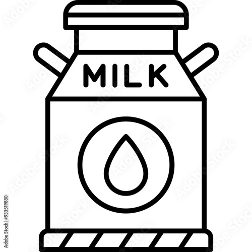 Milk can Icon