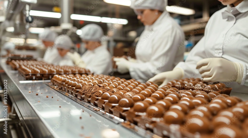 Chocolates manufacturing line Chocolates manufacturing line