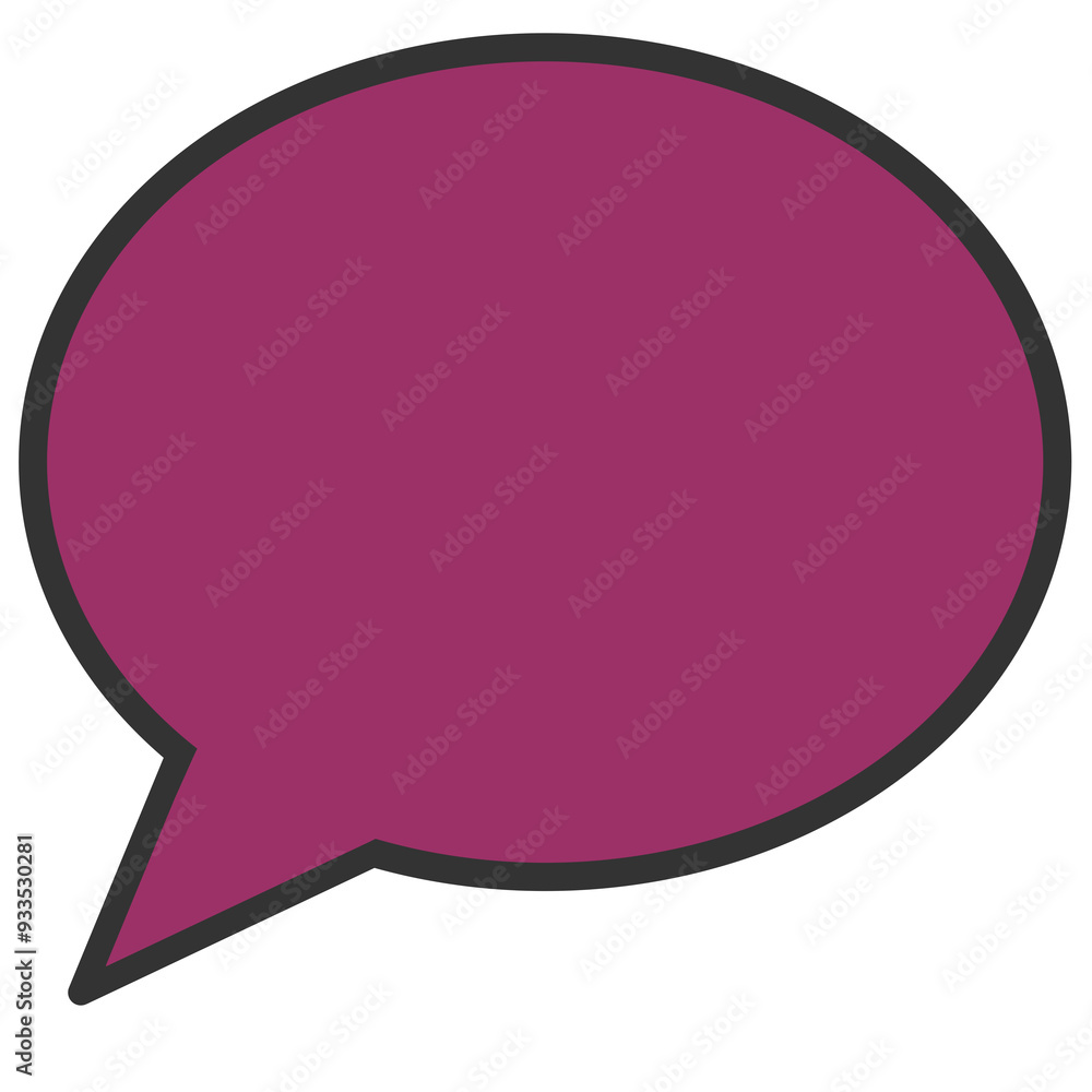 maroon chat bubble cartoon illustration maroon chat bubble cartoon illustration