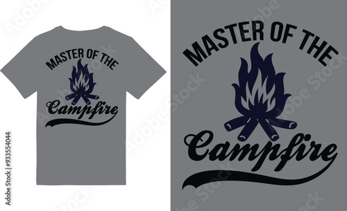 Camping t shirt design vector file.
Mountain camping t shirt. Gift t-shirt for men. photo