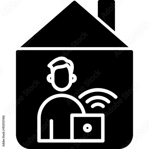 Work From Home Icon
