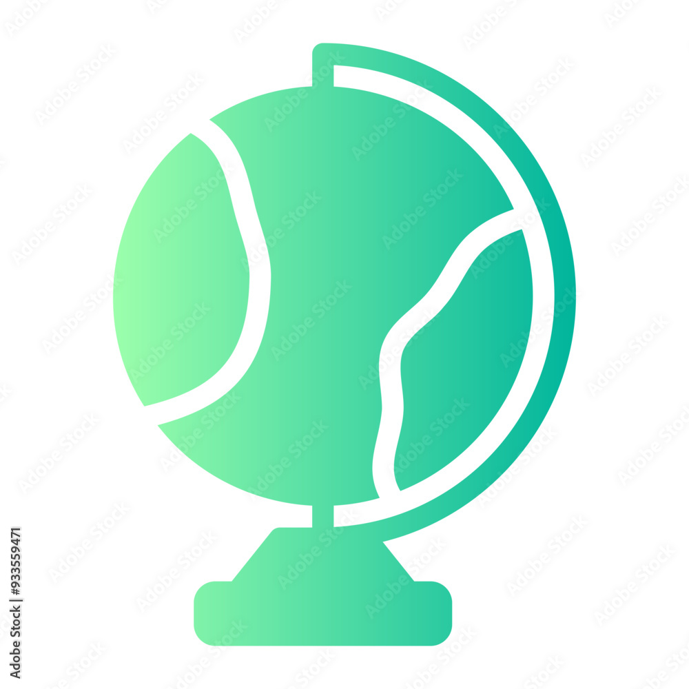 globe gradient icon globe gradient icon
