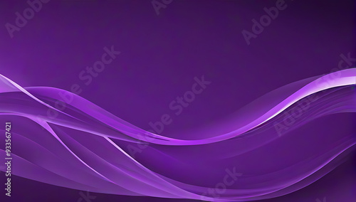 Purple wavy abstract background