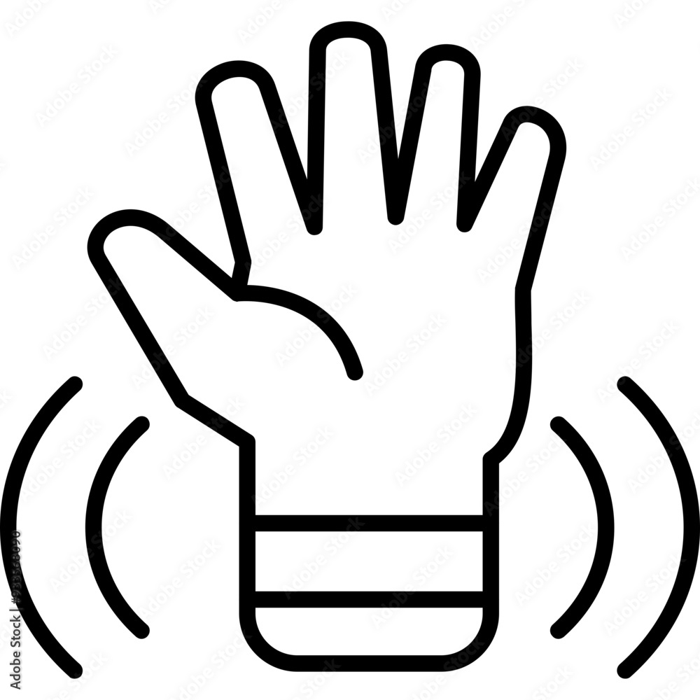 Obraz premium Tremor Icon