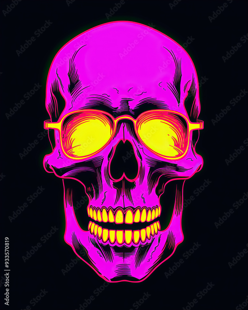 skull head illustration skull head illustration