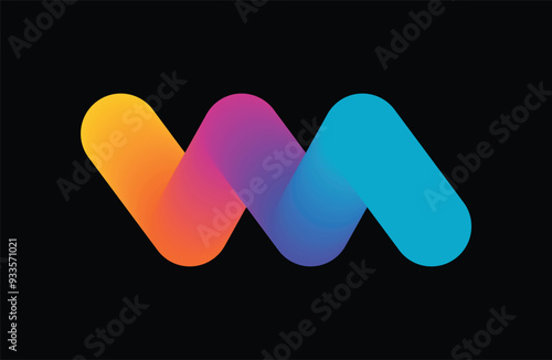Gradient Blending color template design