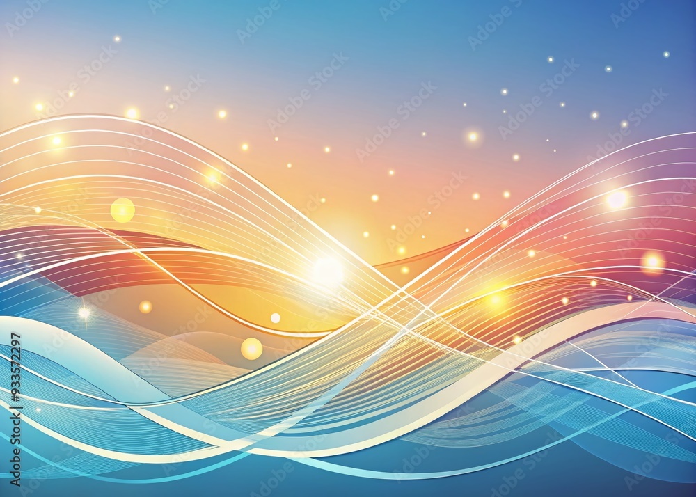 Serene Symphony: Abstract vectors with flowing lines, soothing colors, and a tranquil atmosphere. Serene Symphony: Abstract vectors with flowing lines, soothing colors, and a tranquil atmosphere.