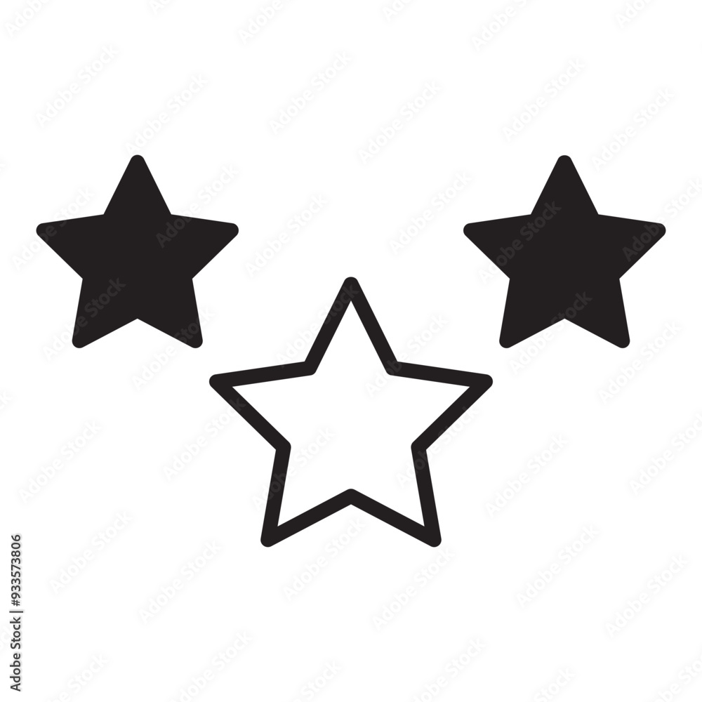 Star Solid Black Star Solid Black