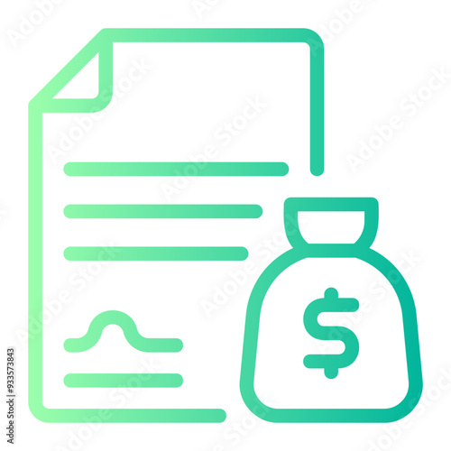 funding gradient icon