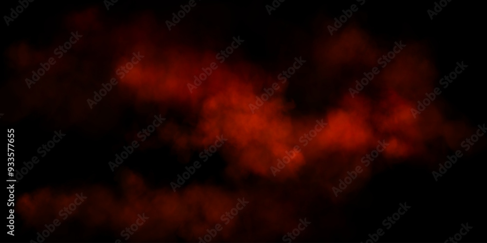 Fog or smoke, red smog cloud on floor, isolated transparent special effect. Vector illustration, morning fog over land or water surface, magic haze. Fog or smoke, red smog cloud on floor, isolated transparent special effect. Vector illustration, morning fog over land or water surface, magic haze.