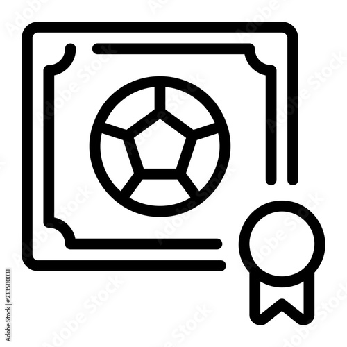 scholarship line icon