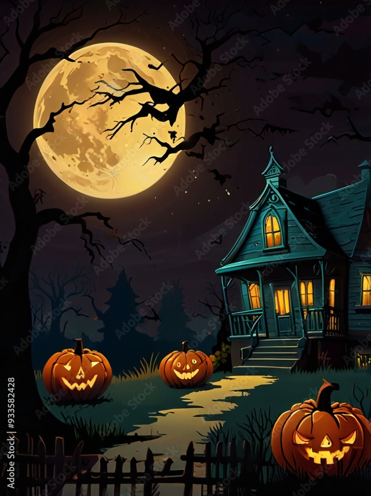 halloween background with pumpkin halloween background with pumpkin