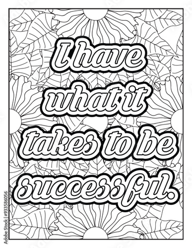 Inspirational quotes coloring page. Affirmative quotes coloring page. Positive affirmations for kids & students. Motivational quotes coloring page. Positive quotes coloring page. Good vibes.