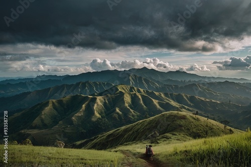 Mountain Ridge of Bukidnon, Philippines