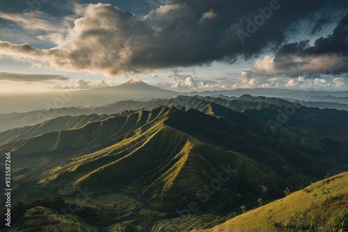 Mountain Ridge of Bukidnon, Philippines