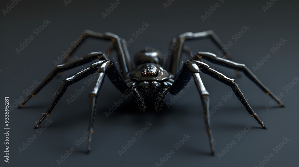 Fototapeta premium spider on the wall