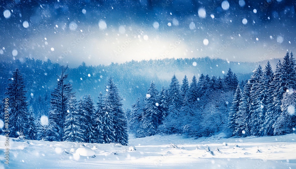 Fototapeta premium winter background