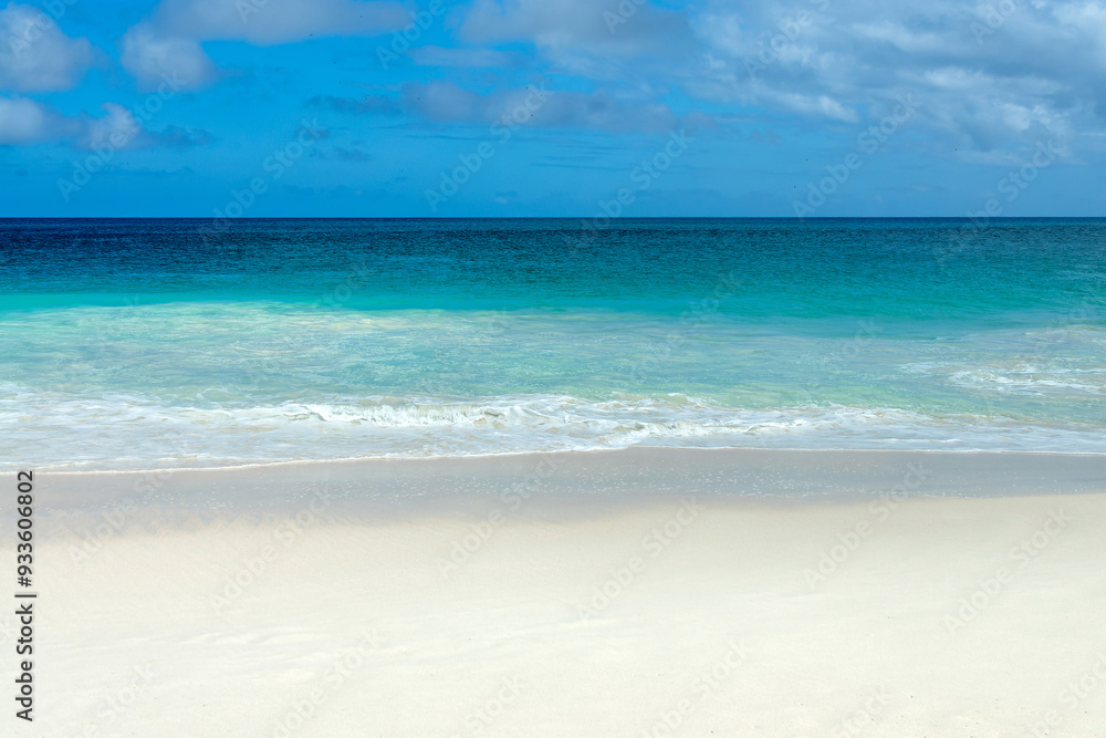 Perfect idyllic tropical beach, Anse Georgette in Praslin island, Seychelles Perfect idyllic tropical beach, Anse Georgette in Praslin island, Seychelles