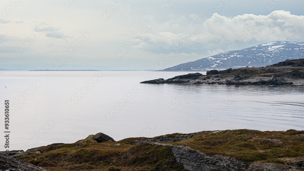 custom made wallpaper toronto digitalnordic landscape along the road from Alta to the Island of Mageroya, Norway