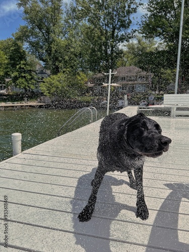 black dog