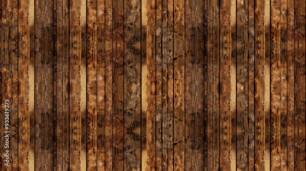 Rustic wooden plank texture seamless pattern with natural grain and knots. Ideal for rustic decor, backgrounds, and interior design. Rustic wooden plank texture seamless pattern with natural grain and knots. Ideal for rustic decor, backgrounds, and interior design.