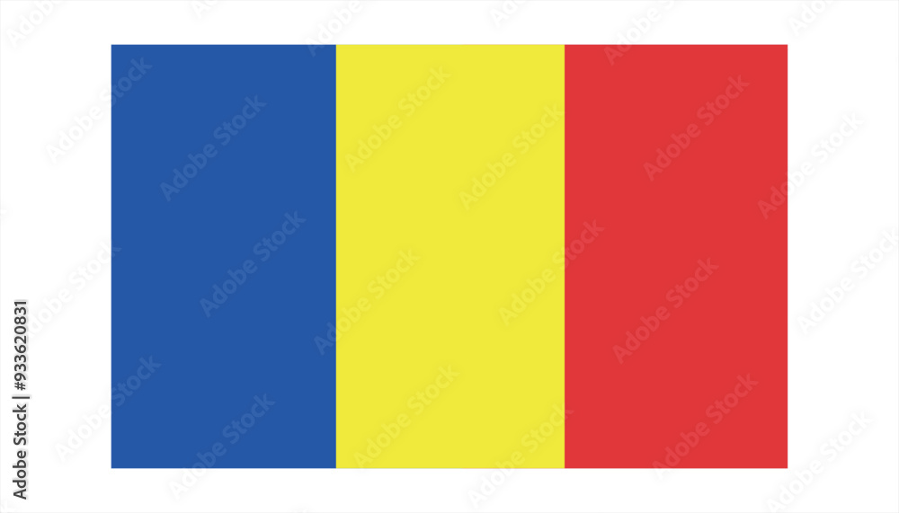 Fototapeta premium Flag of Romania 
