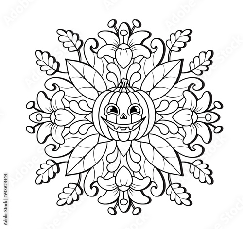 Halloween coloring book
