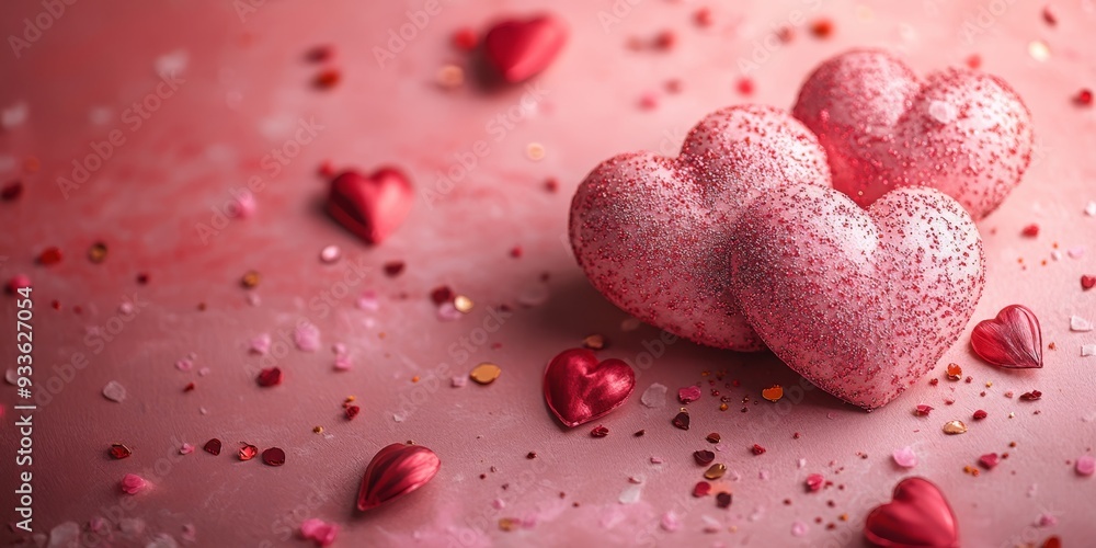 Fototapeta premium Valentine's Day festive background
